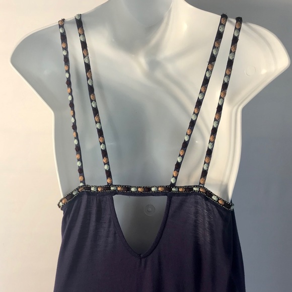 NWT Free People Vision Quest Beaded Boho Tunic - Picture 7 of 8